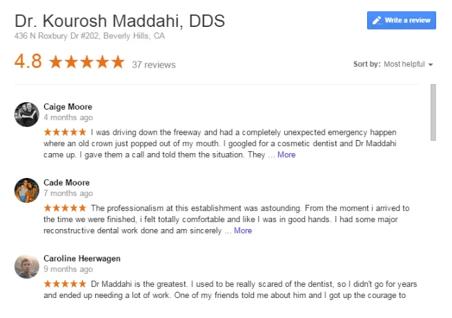 Positive reviews build credibility and trust