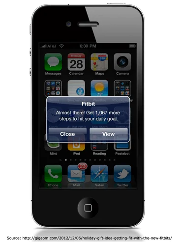 Fitbit Push Notification