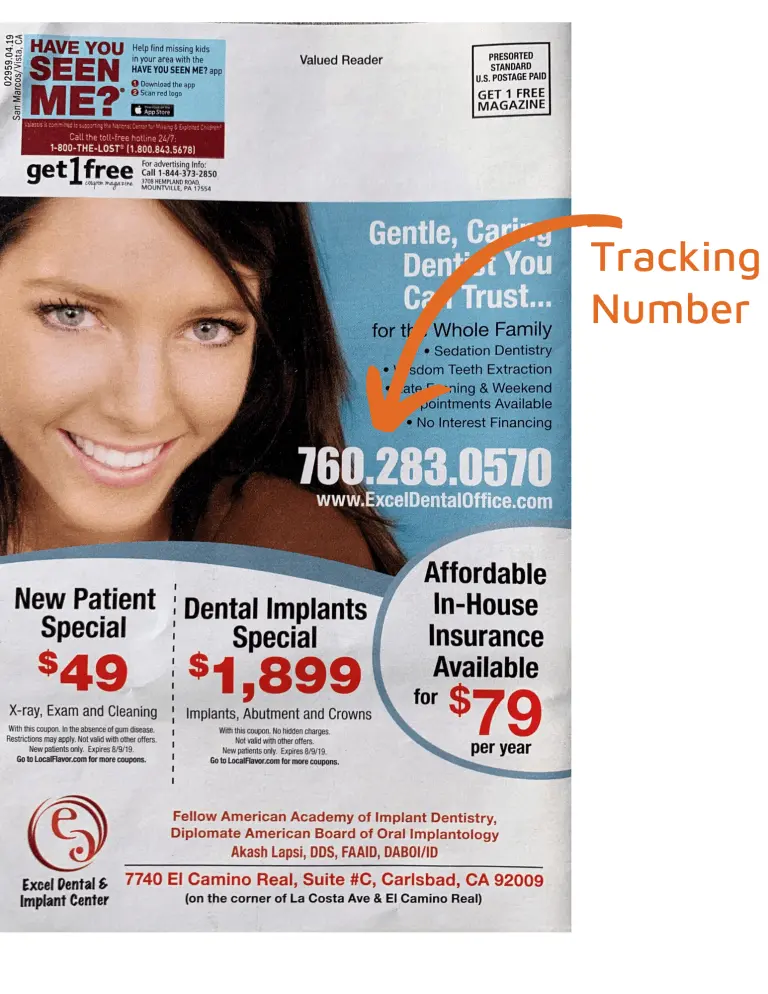 direct mail marketing campaign example