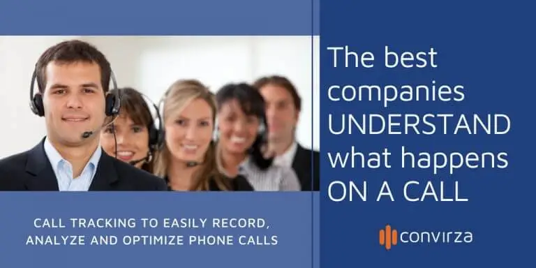 convirza geographic call routing and call tracking