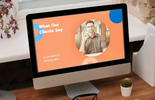 what do our clients say - company website