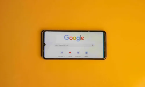 Google search on the cellphone