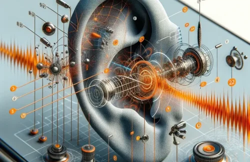 concept of sound transmission from a phone to a person's ear through linear sound - Marketing Agencies Winning Big with Conversation Intelligence