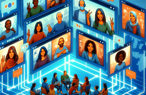 Marketing-professionals-examining-Conversation-Intelligence-insights